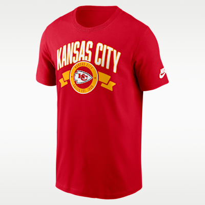 Kansas City Chiefs Team Outline Essential T-Shirt Men's Nike NFL T